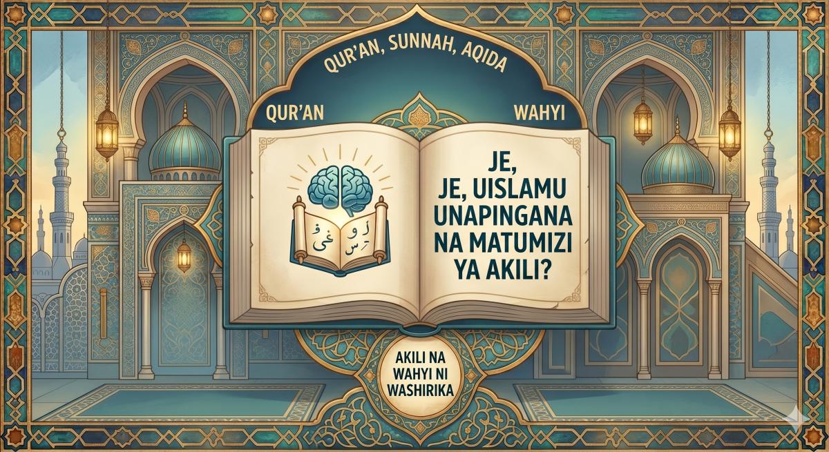 1) Je, Uislamu Unapingana na Matumizi ya Akili?