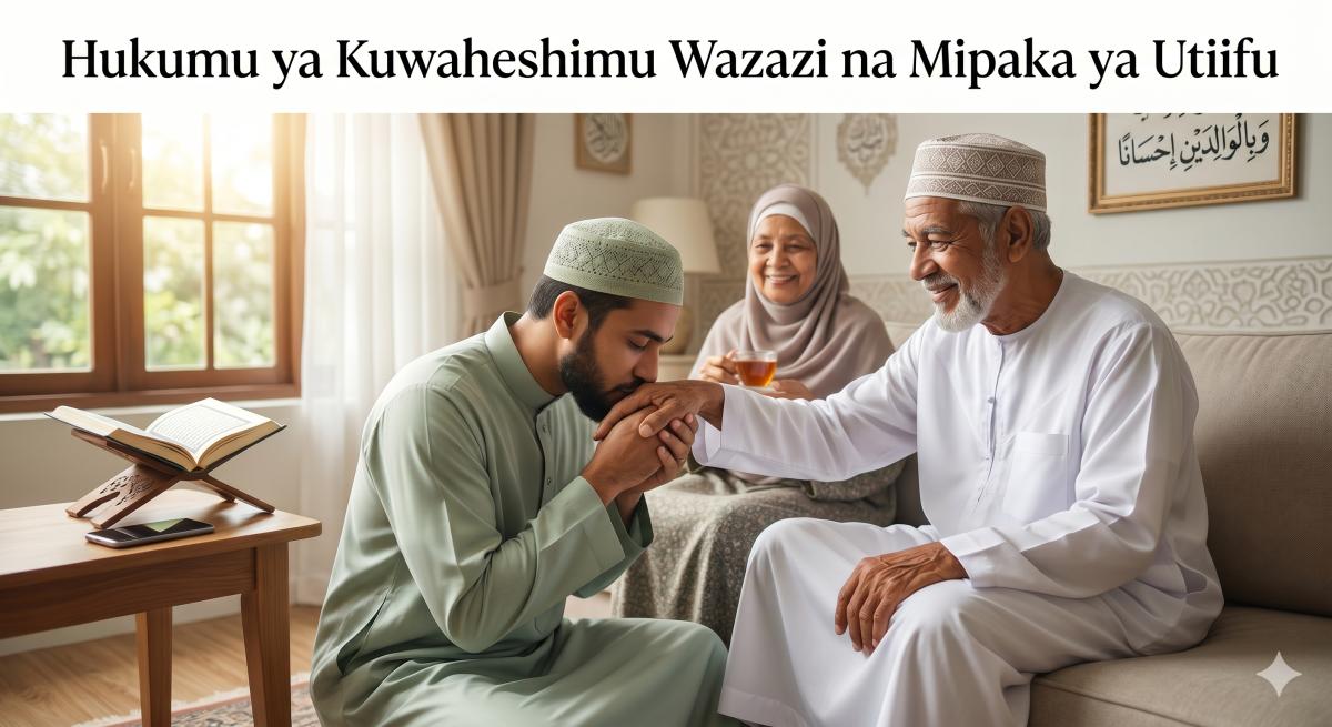 2) Hukumu ya Kuwaheshimu Wazazi na Mipaka ya Utiifu