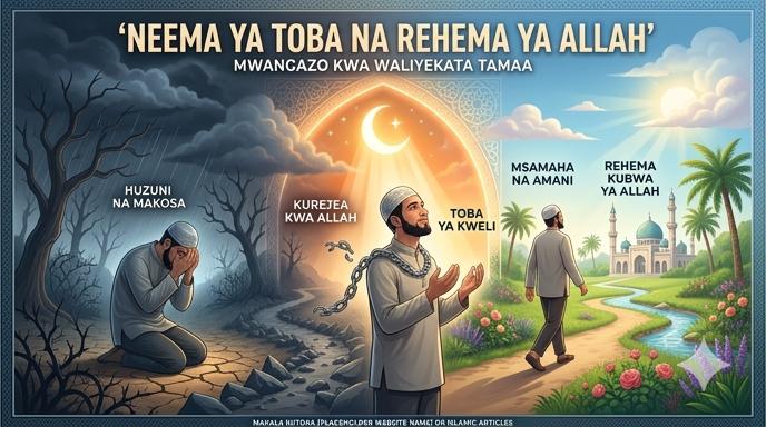 5) Hukumu ya Kutubia na Mlango wa Rehema ya Allah