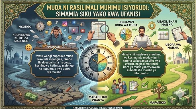 2) Umuhimu wa Kusimamia Muda Katika Maisha ya Kila Siku